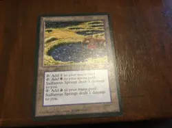 Sulfurous springs MTG Magic the gathering - Image 1