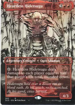 MTG: Secret Lair Drop Series: Heartless Hidetsugu: Lightly Played Condition - Image 1