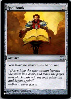Spellbook 343 Uncommon 10th Edition Magic: The Gathering Near Mint - Image 1