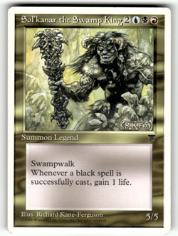 Sol'kanar the Swamp King Normal R Chronicles LP - Image 1