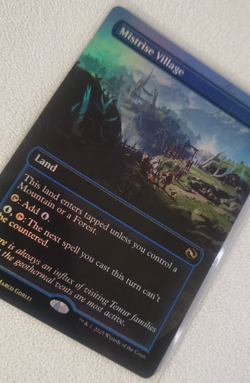 MISTRISE VILLAGE - Borderless, Foil - Tarkir: Dragonstorm - MTG Rare #397 - Image 2