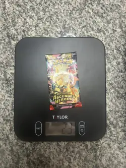 Heavy Pokemon Ascended Heroes Booster Pack (23g) Potential God Pack - Image 1