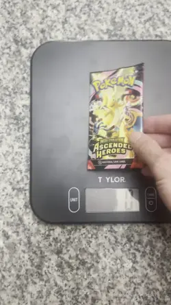 Heavy Pokemon Ascended Heroes Booster Pack (23g) Potential God Pack - Image 2