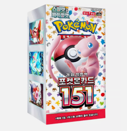 Pokemon Card Scarlet&Violet New sv2a 151 Booster Box Korean Authentic (Tracking) - Image 1