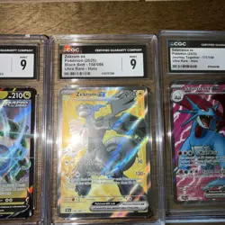 Pokemon Graded CGC 15 Card Lot - Image 4