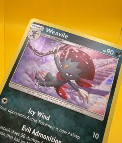 Weavile 74/156 Ultra Prism Holo Rare Pokemon Card 2018 Near Mint - Mint - Image 2