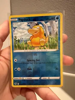 Psyduck 28/189 Reverse Holo Rare TCG Pokemon NM 1218#203 - Image 3