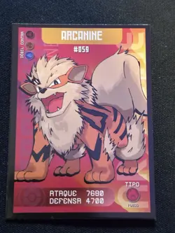 POKEMON Pokedex EJ VOL. I 059 ARCANINE 2020 Kanto PERU South America Edition TCG - Image 1