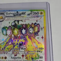 Pokemon Galvantula ex 159/142 Sv07 Stellar Crown Ultra Rare Full Art Holo 2024 - Image 4
