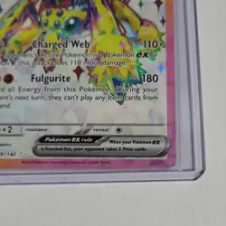 Pokemon Galvantula ex 159/142 Sv07 Stellar Crown Ultra Rare Full Art Holo 2024 - Image 5
