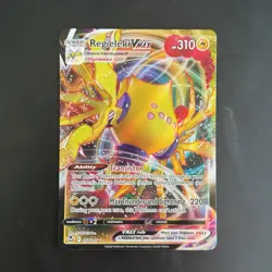 Regieleki VMAX 058/195 Full Art Ultra Rare Holo Silver Tempest S&S Pokemon TCG - Image 1