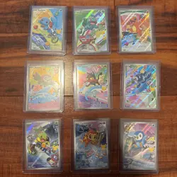 Pokemon TCG First Partner Illustration Collection 2026 Promos Full Set 9 Cards! - Image 1