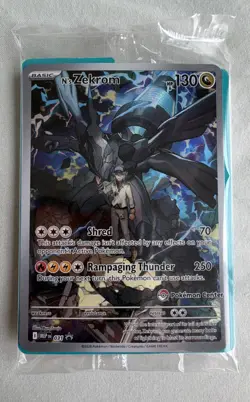 N's Zekrom - 031 (Pokemon Center Exclusive) 031 Me: Mega Evolution Promo Sealed - Image 1