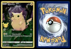 PIKACHU 005/025 HOLO R CELEBRATIONS POKEMON NM/M - Image 3