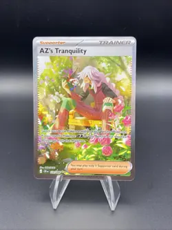 Pokemon Chaos Rising AZ's Tranquility Special Illustration Rare SIR Holo 120/086 - Image 1