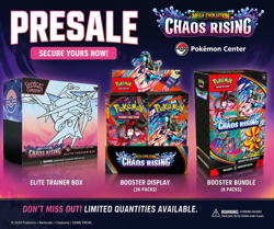 Pokemon Center Chaos Rising ETB - Booster Box & Bundle Presale Ships 22nd May - Image 1