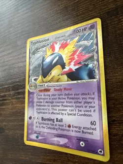 2006 Pokemon EX Dragon Frontiers Typhlosion Delta Species HOLO RARE - Image 3