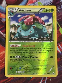 Venusaur 3/108 Pokemon Black & White Dark Explorers Reverse Holo NM - Image 1