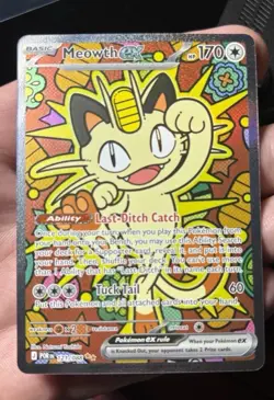 Pokemon TCG Meowth 121/88 Perfect Order Mint And Gradeable please read descript - Image 1