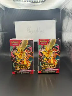 Pokemon TCG: Mega Evolution Ascended Heroes Booster Bundle Brand New & Sealed x2 - Image 1