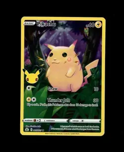 2021 Pokemon CELEBRATIONS PIKACHU FULL ART HOLO 5/25 RARE! LP - Image 1