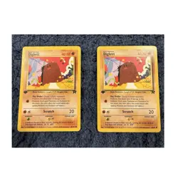 WOTC Pokemon TCG Team Rocket Diglett 52/82 English Unlimited Regular Lot x2 - Image 1
