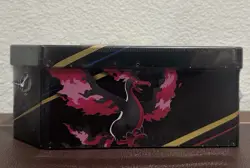 Pokemon TCG Crown Zenith Tin Galarian Zapdos - 5 Booster Packs Damaged Tin - Image 3