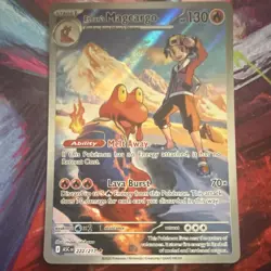 Pokemon TCG Ethan's Magcargo 222/217 Ascendant Heroes Holo Rare 130 HP EN 2026 - Image 1