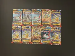 10 Pokemon Scarlet & Violet Surging Sparks Sealed Booster Packs Factory Sealed - Image 3