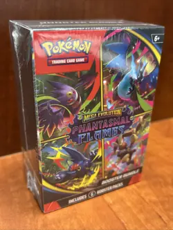 FACTORY SEALED - Pokemon TCG Mega Evolution PHANTASMAL FLAMES Booster Bundle - Image 1