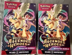 Pokemon 2x Ascended Heroes Booster Bundle - Image 1