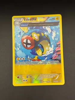 Pokemon Eelektrik (Alpha) Reverse Holo Rare XY - Primal Clash 64/160 NM - Image 1