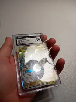 Pokemon TCG Arceus & Dialga & Palkia GX 065/095 Alter Genesis Holo CGC 10 - Image 3