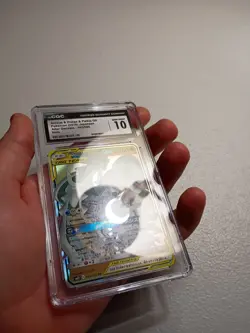 Pokemon TCG Arceus & Dialga & Palkia GX 065/095 Alter Genesis Holo CGC 10 - Image 4