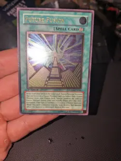 Yu-Gi-Oh Future Fusion Ultimate Rare POTD-EN044 1st edition LP - Image 1