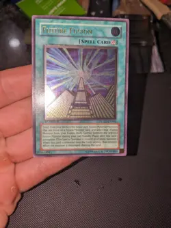 Yu-Gi-Oh Future Fusion Ultimate Rare POTD-EN044 1st edition LP - Image 2