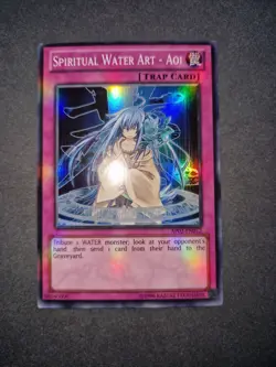 Spiritual Water Art - Aoi (LP) AP02-EN012 Super Rare - Image 2