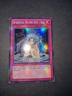 Spiritual Water Art - Aoi (LP) AP02-EN012 Super Rare - Image 5
