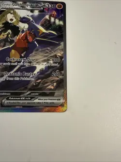 Pokemon Destined Rivals Card 232/182 Cynthia's Garchomp SIR Special Illustration - Image 4