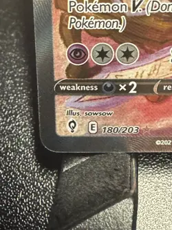 Espeon v 180 Evolving Skies Pokemon Sword & Shield Card PSA 10 - Image 5