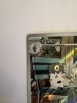 Spewpa 089/088 Illustration Rare Pokemon Card Paradox Rift IR NM - Image 3