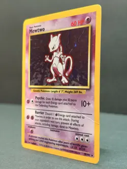 Mewtwo 10/102 Holo - Base Set - Pokemon Card HP - Image 3