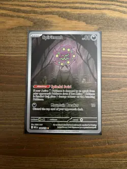 Pokemon TCG Spiritomb 148/132 Mega Evolution Illustration Rare Card NM - Image 1