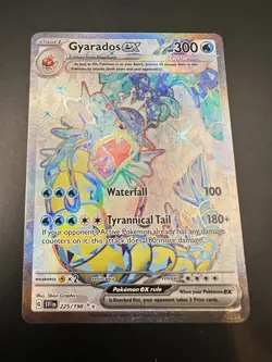 Pokemon Gyrados EX Full Art TCG Card 225/198 Scarlet Violet Base - Image 1