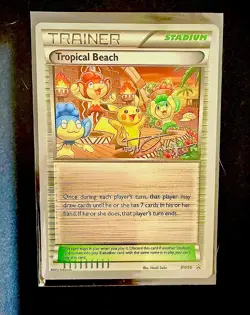 Pokemon Card Tropical Beach BW50 World Championships 2014 Black Star Promo NM - Image 1