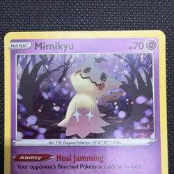 MIMIKYU (COSMOS HOLO PROMO) - DARKNESS ABLAZE 081/189 * POKEMON CARD - Image 2