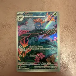 Pokemon TCG Gloom Obsidian Flames Illustration Rare Card 198/197 - Image 1
