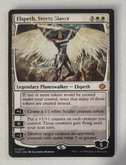 ELSPETH, STORM SLAYER - Tarkir: Dragonstorm - MTG Mythic #11 - Image 1