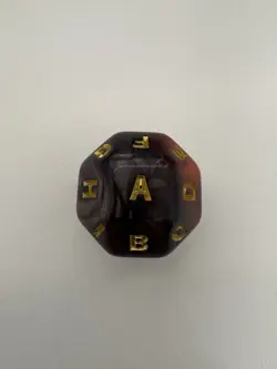 Encyclopedia Of Magic Secret Lair Oversized Dice D26 Alphabet Spindown MTG SLC - Image 1