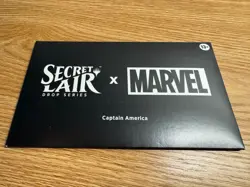 Secret Lair - Marvel's Captain America - Non-Foil Edition (Sealed) MTG - Image 1